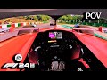 POV Lewis Hamilton FERRARI │ Japan GP │ Triple Screen Gameplay │ Fanatec DD Pro │ Suzuka │ 6900XT