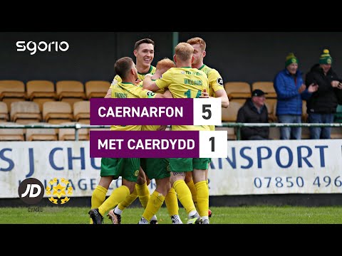 Caernarfon Cardiff Metropolitan Goals And Highlights