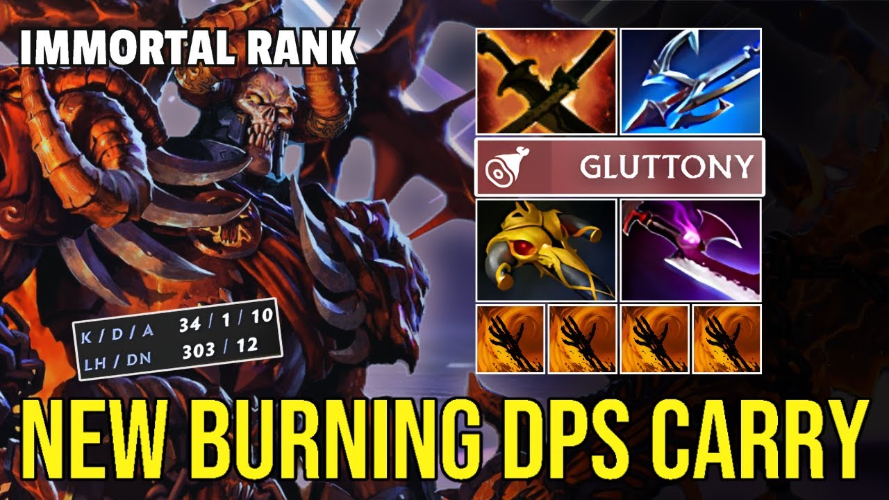 New Meta Doom Carry 7.39b -  34 Kills Burning DPS! | Dota 2 Pro Highlights 7.39b