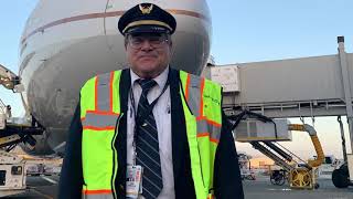 Captain James Ferrari Retirement Flight, Sfo -Ewr On February 19, 2020. United Airline