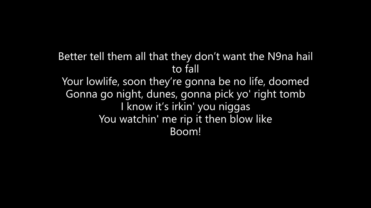 Hopsin feat. Tech N9ne - Rip Your Heart Out (Lyrics) (correct)
