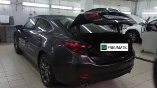 Mazda6 trunk lid open handsfree