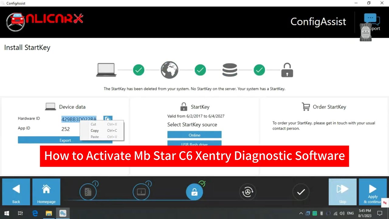 How to Activate Mb Star C6 Xentry Diagnostic Software