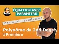 Equation du 2nd degr avec parametre m  premire