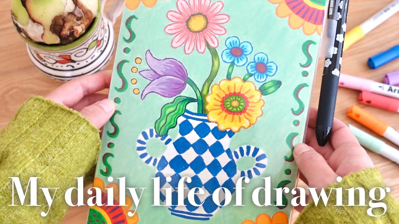 新しい年と、今年の手帳の表紙📔✍️ | Renew the cover of this year’s notebook