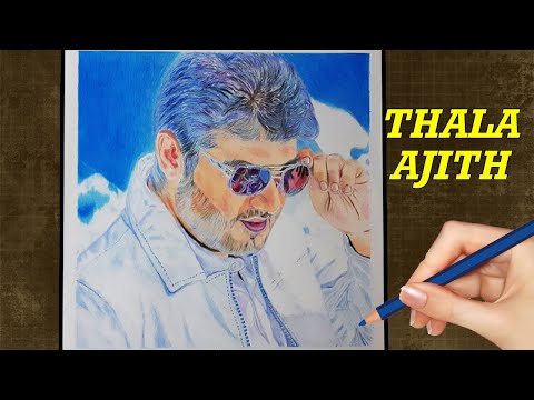 Come disegnare Thala Ajith Disegno
