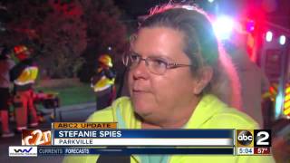 UPDATE: Woman dies from injuries suffered in a house fire in Overlea