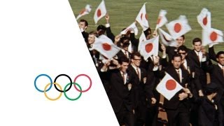 Tokyo 1964 Olympic Games  Olympic Flame & Opening Ceremony