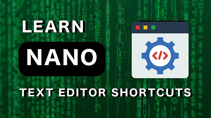 Nano Terminal mac | Learn Basic Nano text editor keyboard shortcuts