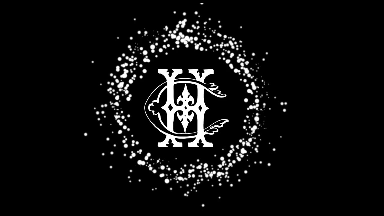 Elegant Animated Wedding Monogram — Custom Digital Gobo Wall Projection for Events | Projectorgram