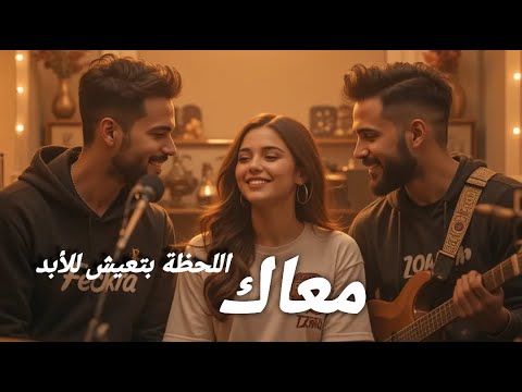 معاك وجودك بيغي ر كل لحظة       الإصدار الرسمي للصوت