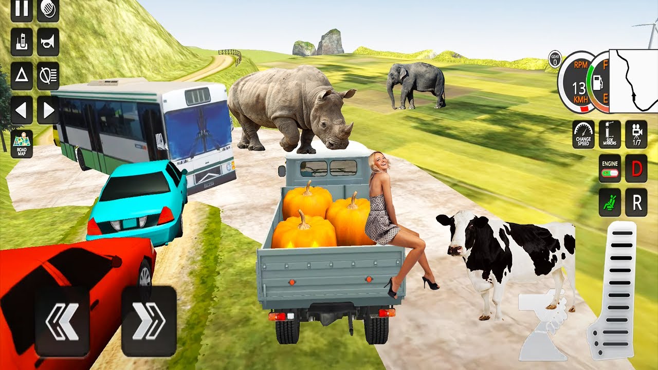 Offroad Drive Indian Cargo Truck - Real Indian Heavy Truck Simulator - IOS Android Gameplay #4