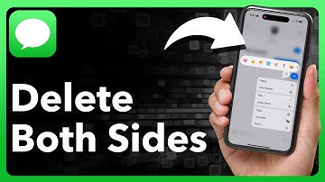 Hoe verwijder je berichten van beide kanten op de iPhone?