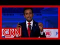 Dana bash presses vivek ramaswamy on his ukraine comments from debate