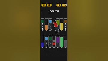 Water sort puzzle level 2327