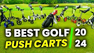 5 Best Golf Push Carts In 2024: These Push Carts Are the Real Stars of 2024 Golf