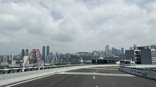 Driving 72m Above Chongqing 😳 | Crazy Sky Bridge Interchange 4K (Sujiaba)