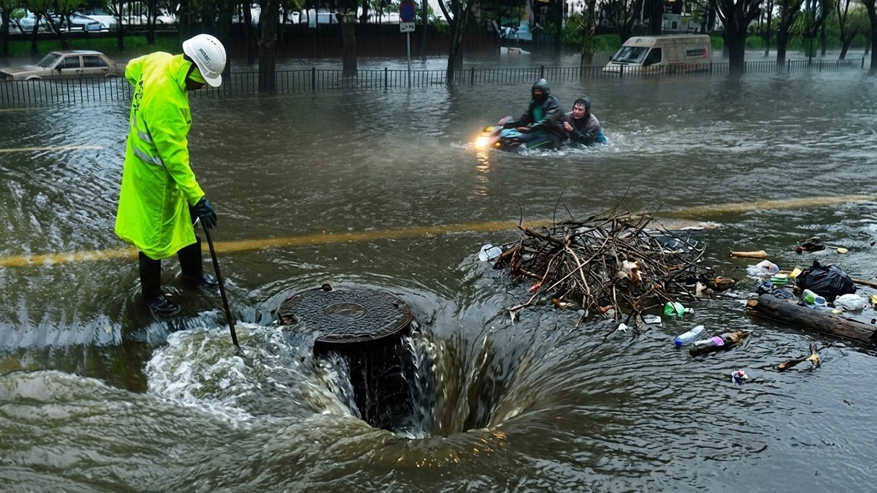 Pre Unclog Hack Tips to Know Before Clearing a Flooded Street Drain ...