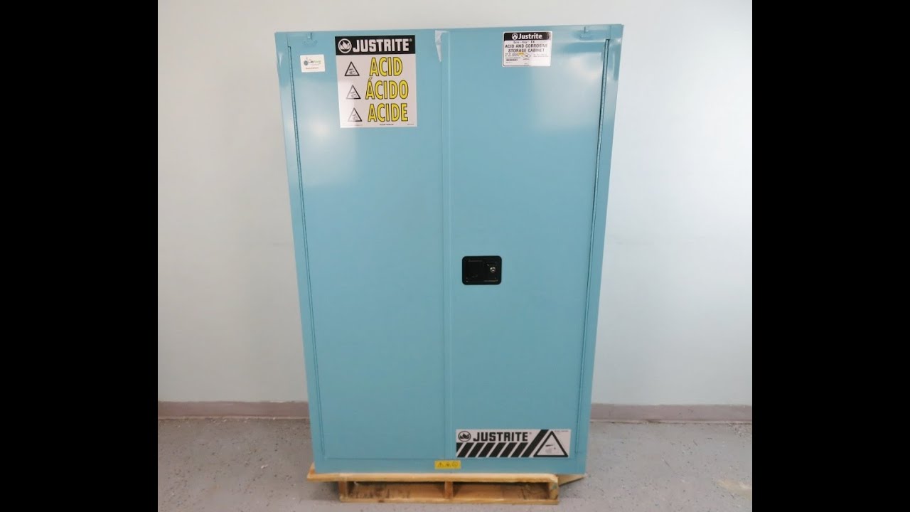 Justrite Chemical Cabinet