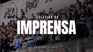 COLETIVA PÓS-JOGO - XV DE PIRACICABA X NOROESTE