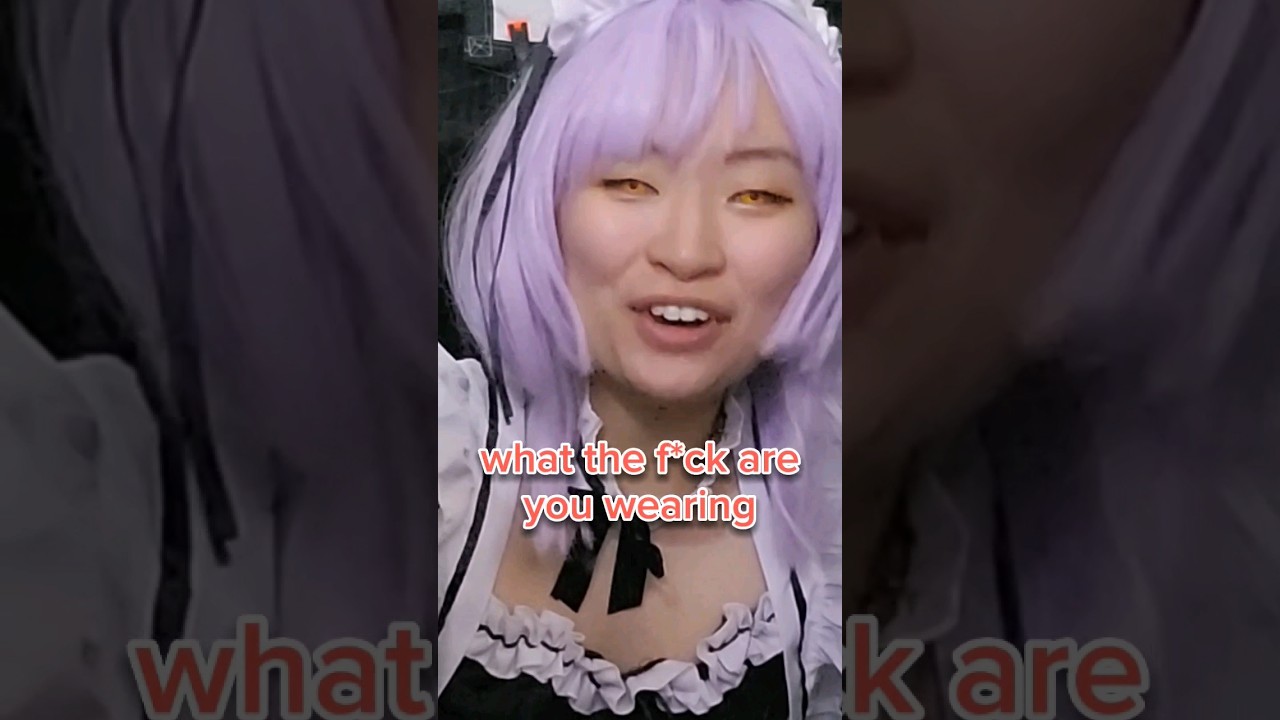 So chat created a cursed cosplay...