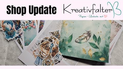 Kleines feines Shop-Update mit einem ganz neuem Produkt.