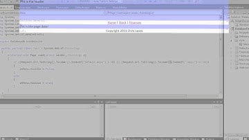 Web 01 - Building a Database Driven Website in Visual Studio 2010