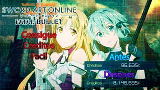 Sword Art Online Fatal Bullet: Como Conseguir muchos créditos para nuevos