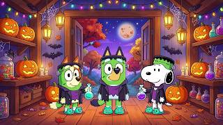 Details Bluey, Bingo & Snoopy Halloween Lab 👻 Chill Fall Lofi Beats for Study & Work 🧪 Haunted Magic Night Update