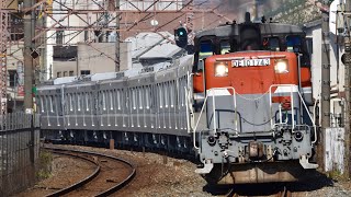 東京メトロ13000系甲種輸送 2020/4/4