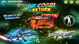 Cobra Mp40 Return ফাইনালি আসছে 😍 Confirm Date | Cobra Mp40 Return Bd Server | Free Fire New Event