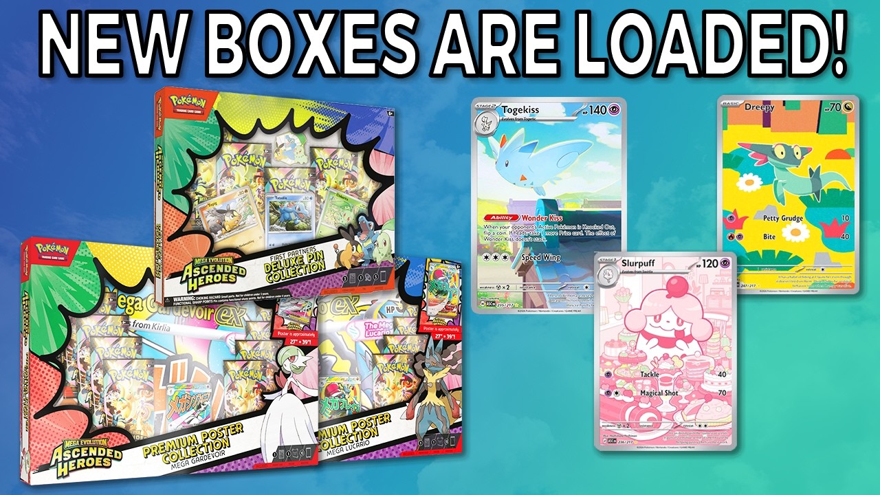 New Pokemon Ascended Heroes Boxes Hit Different! Deluxe Pin