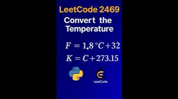 LeetCode 2469 Convert the Temperature in Python | Easy Coding Tutorial for Beginners