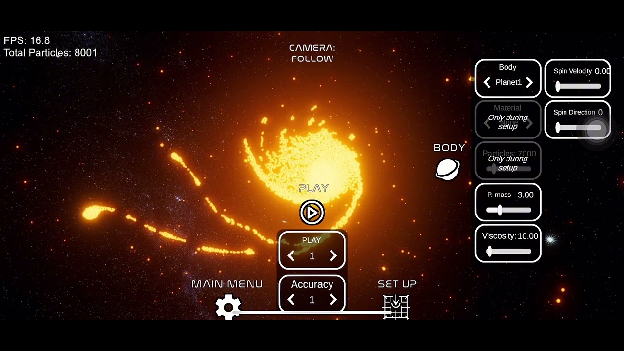 How a star/galaxy might have formed