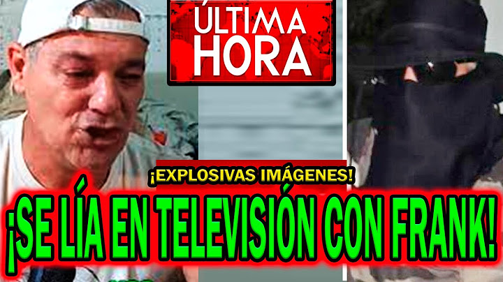💥¡BOMBA! SE LÍA EN TELEVISIÓN CON FRANK CUESTA CON LA PERIODISTA DE LOS AUDIOS Y EL ABOGADO TRAS CHI