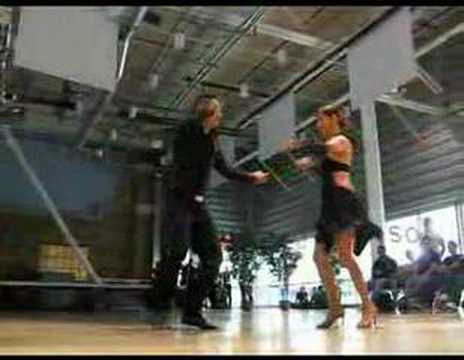 Cynthia LaChina & Hector Pena performs TangoSalsa ...