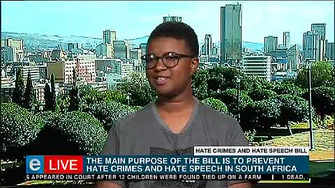 Hate crimes and hate speech bill