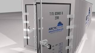 ArcticStore 3D Cold Storage Container Animation Video │TITAN Containers