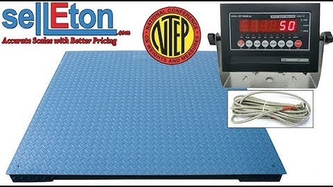 Optima Scale OP-916 NTEP Floor Scale ( Legal for trade ) by sellEton