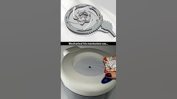 How Does a Mechanical Iris Mechanism Work? #solidworks #dustbin #plastic #automation #3d #automobile