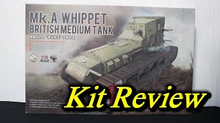 モンモデル 1/35 英国中戦車 Mk.A ホイペット ( English Sub ) / Meng