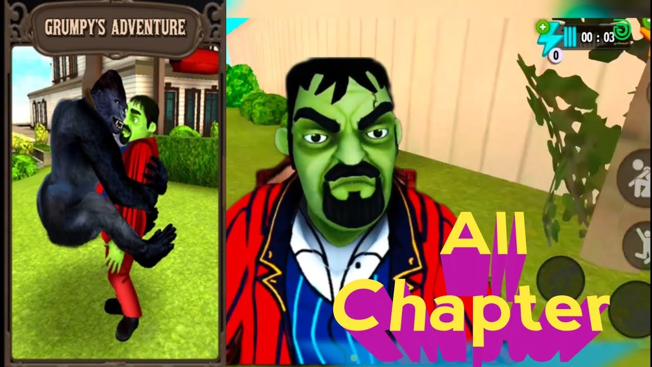 Scary Stranger 3d / Grumpy's Adventure / All chapters (android) - YouTube