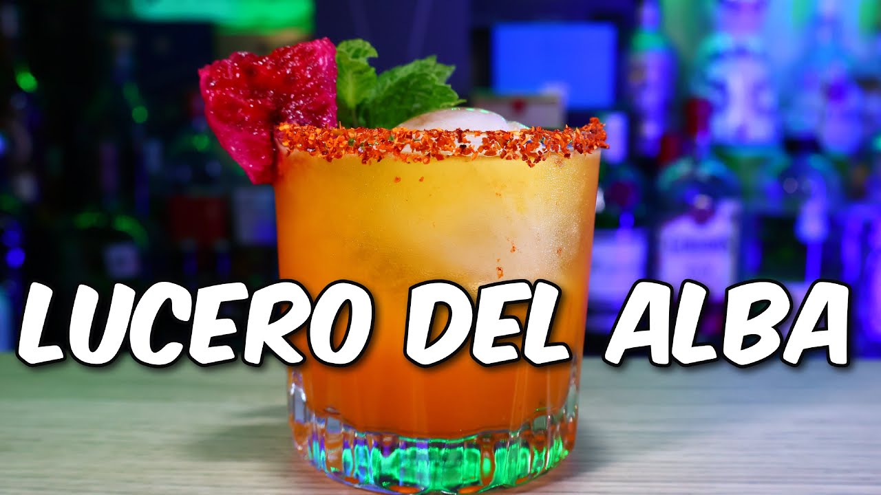Cómo preparar el Cóctel LUCERO DEL ALBA 🌅 |  Receta para NOCHE MEXICANA 🇲🇽 por HILTON CANCUN | 🔴Dkn🟢