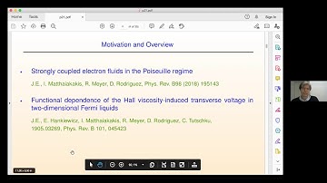 GQFI-WST Seminar: Johanna Erdmenger "New materials for holographic hydrodynamics"