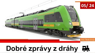 Dobré zprávy z dráhy (Květen 2024)