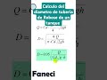 Calculo del diametro de tuberia de Rebose de un tanque