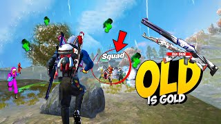 Old Gun Skins Are Great 🔥 Op 1 Vs 4 Gameplay Against Sonia & Dimitri Users 😱 Free Fire