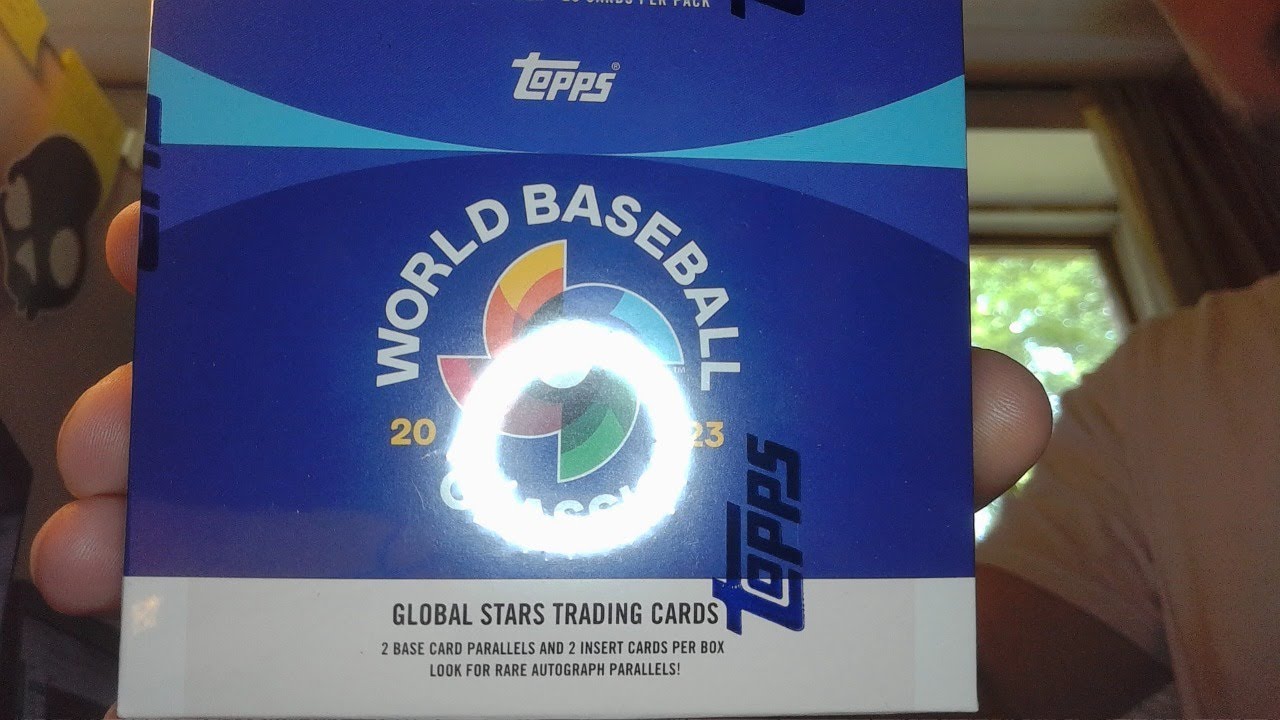 2023 Topps WBC Global Stars 4 Box Break Randomizer