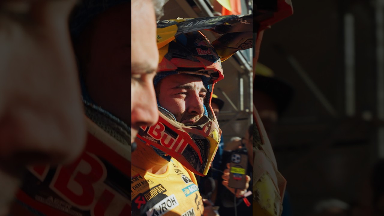 This is what it means to win the biggest race of the year!