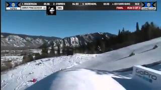 Sarka Pancochova Run 3 Of Womens Snowboard Slopestyle Final At X Games Aspen 2014 Youtube